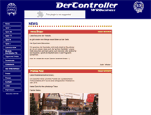 Tablet Screenshot of der-controller.com